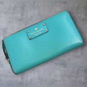 Kate Spade Aqua Blue Wallet
